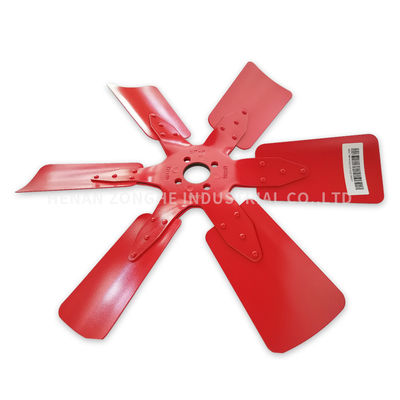 Metal das pás do ventilador do radiador do motor de 6BT Diese que refrigera 4931786 porções