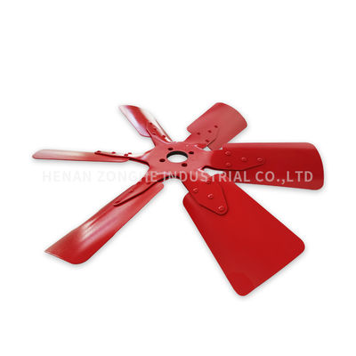 Metal das pás do ventilador do radiador do motor de 6BT Diese que refrigera 4931786 porções