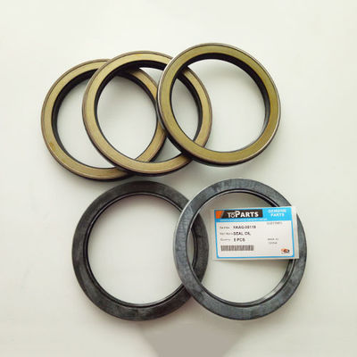 Peças de maquinaria da construção do jogo XKAQ-00119 de Rubber Oil Seal da máquina escavadora