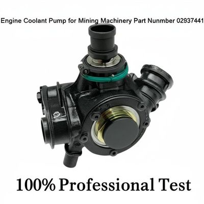 Bomba de refrigeração de motor superior para máquinas de mineração Número de peça 02937441 100% Teste profissional