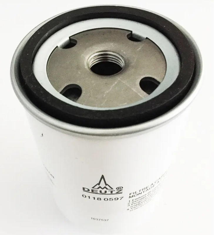 Filtro 21492771 do OEM BF4M Diesel Generator Fuel 01180597 porções
