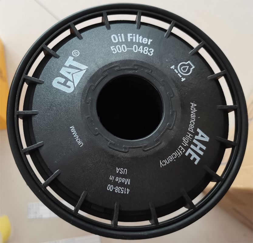 Peças de filtro de óleo de escavadeira personalizadas 500-0483 para máquinas de construção